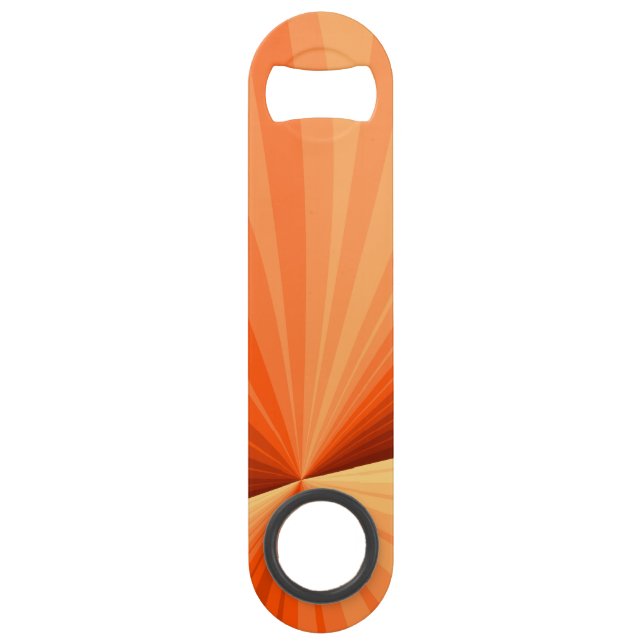 Moderne Abstrait Orange Rouge Vanille Graphique Fr (Devant)