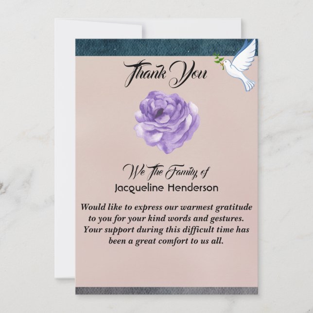 Moderne Ajouter votre photo Merci de célébration d (Devant)