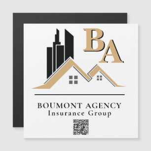 Moderne Ajoutez Votre Propre Logo Professionnel Or