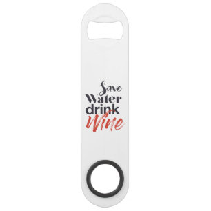 Moderne, amusant, créatif, drôle Sauvegarder l'eau