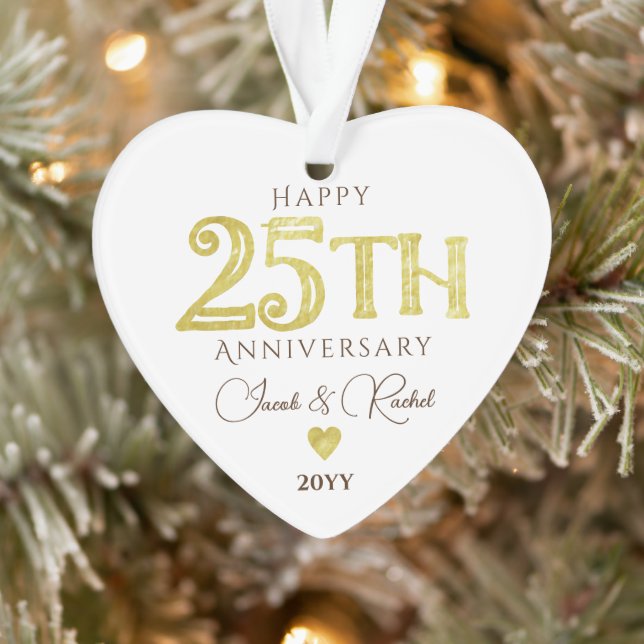 Moderne Cadeau de Mariage pour les 25 Ans de Maria (Arbre)
