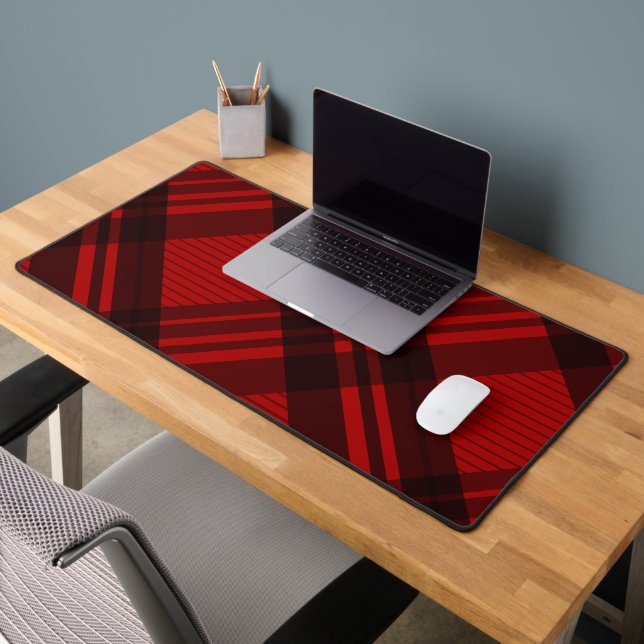  Moderne carreau rouge et noir  (Bureau 2)