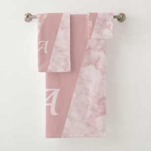 Moderne chic chic monogrammed initial tendance
