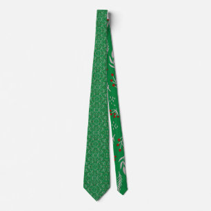 Moderne Chic Cravate Floral