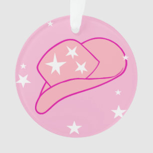 Moderne Cowgirl Casquette occidentale rose