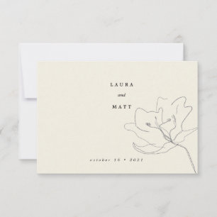 Moderne Delicate Eggshell Plat floral choix RSVP