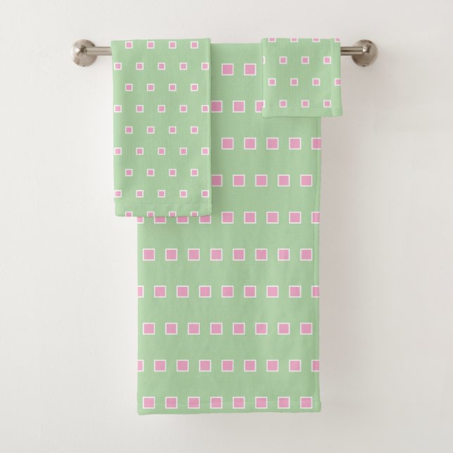 Moderne Élégant & Élégant Motif Vert Pâle (En situation)