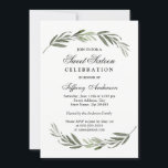 Moderne Élégant Feuille verte douce 16 Invitation<br><div class="desc">Collection moderne Elegant Green Leaf Sweet 16 Invitation Matching à Niche et Nest store.</div>