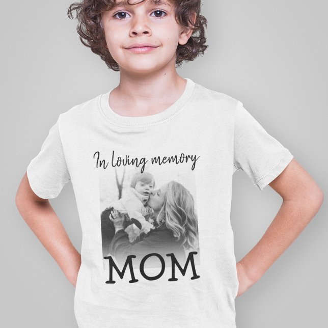 Moderne | Enfants | Photo Mémorial T-Shirt (Créateur téléchargé)