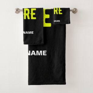 MODERNE ET MODERNE PERSONNALISABLE NOIR VÉRIFIÉ