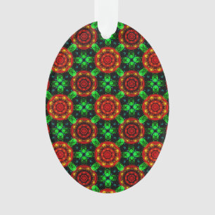 Moderne Florale Bohème Élégant Motif Abstrait #504