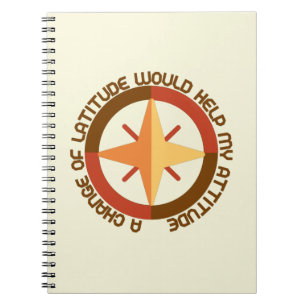 Moderne Funny Travel Journal Carnet Backpacker