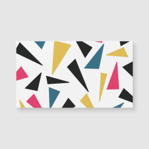 Moderne, gai, amusant, vibrant motif géométrique