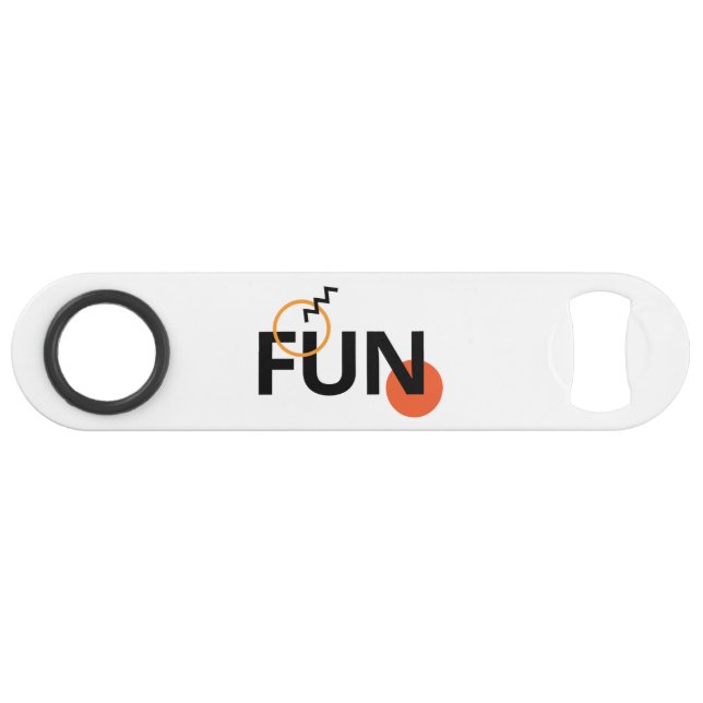 Moderne, gai, animé, cool, design tendance Amusant (Devant (Horizontal))