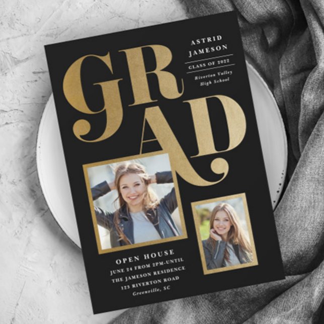 Moderne Gras Type 2 - Diplôme photo (Créateur téléchargé)