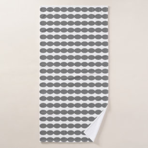 Moderne Gris Gris Blanc Géométrique Motif Design