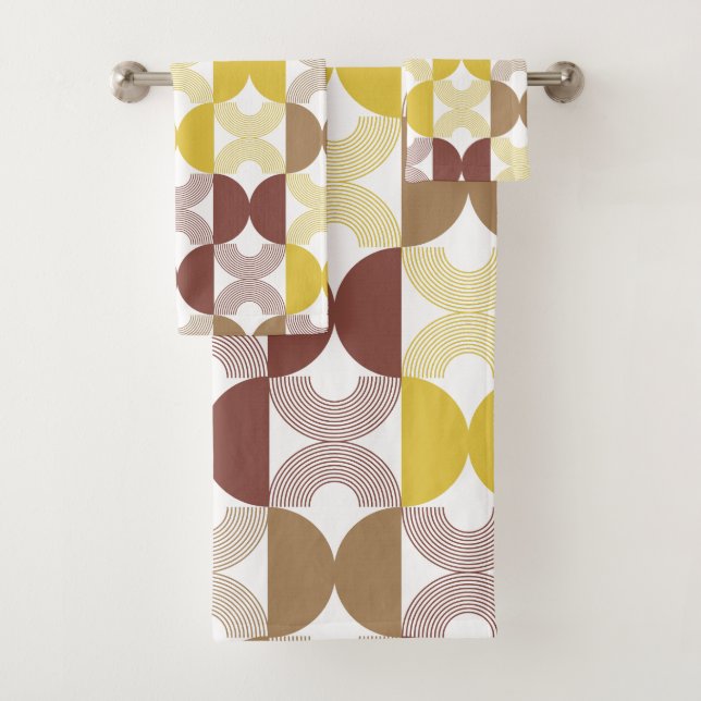 Moderne mignon rétro motif Arche ligne art élégant (En situation)