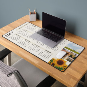 Moderne Minimaliste 3 Photo  Calendrier 2027 Beige