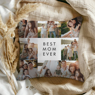 Moderne minimaliste Best Mom Coussin photo