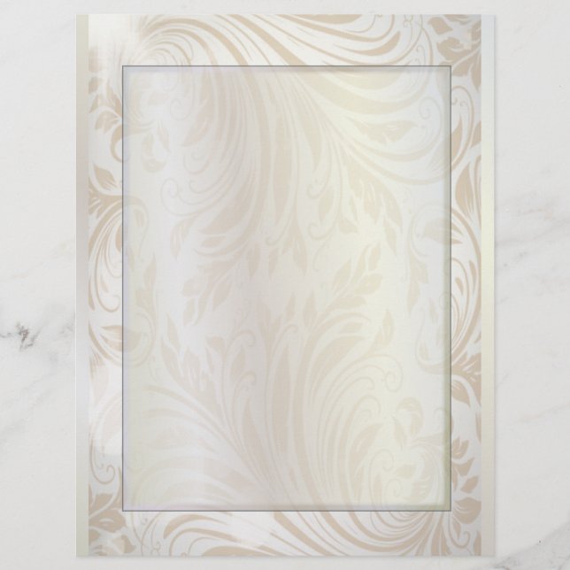 Moderne minimaliste Blanc Simple Professionnel (Devant)