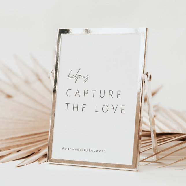 Moderne minimaliste Capture Le signe d'amour (Créateur téléchargé)