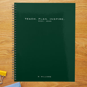 Moderne minimaliste École d'enseignants Planificat