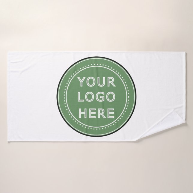 moderne, minimaliste et élégant (Serviette de bain)