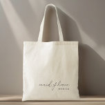 Moderne minimaliste femme d'honneur Sac fourre-tou<br><div class="desc">Sac fourre-tout sur mesure pour femme de chambre d'honneur au design moderne et minimaliste.</div>
