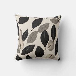 Moderne minimaliste ligne Coussin de l'art - Neutr