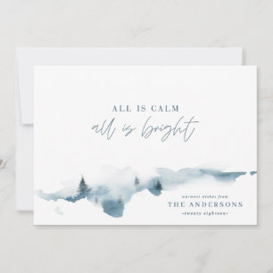 Moderne minimum tout est calme vacances de Noël