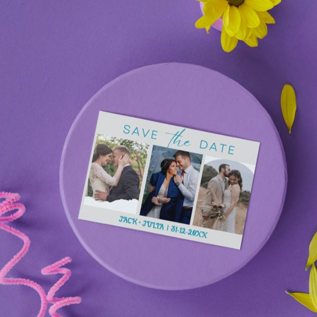 Moderne modèle de date de sauvegarde de photo de s (Créateur téléchargé)