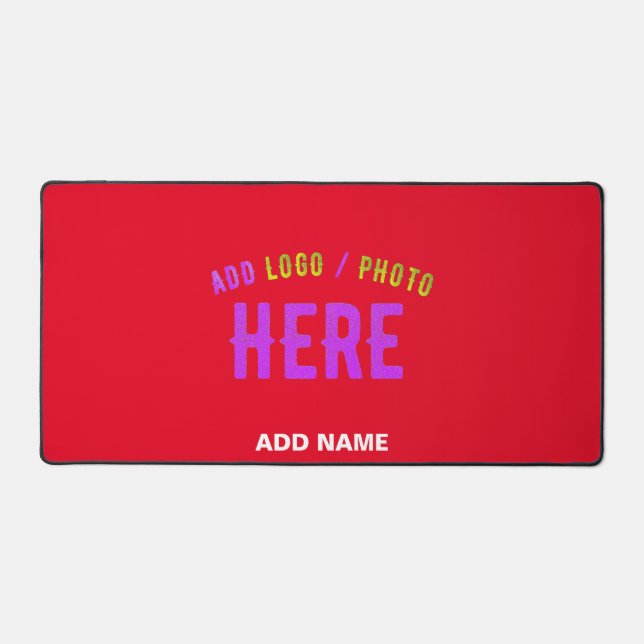 MODERNE MODERNE PERSONNALISABLE ROUGE VÉRIFIÉ (Recto)