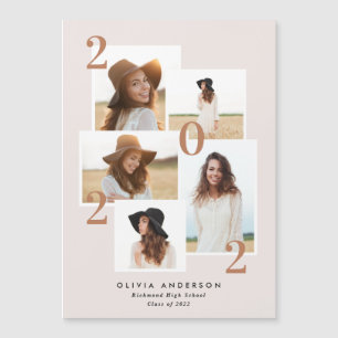 Moderne multi photo graphique géométrique terre cu