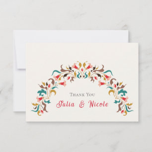 Moderne Romantique Élégant Mariage de couronne flo