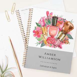 Moderne rose Aquarelle Maquillage Artiste Girly Ch