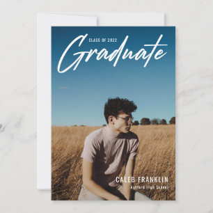 Moderne Script Classe supérieure de la photo Gradu