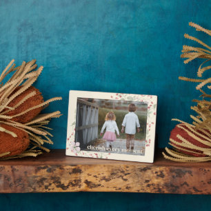 Moderne simple cerise chaque instant plaque de tab