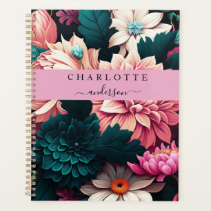 Moderne, simple, élégant, planificateur de fleurs