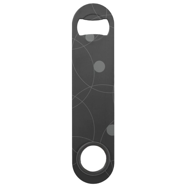 Moderne, simple, ludique, amusant motif de cercles (Devant)