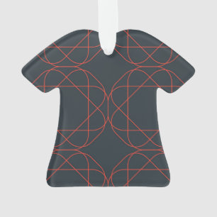 Moderne, simple, mignon, motif géométrique ludique