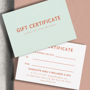 Moderne, simple, professionnel, salon, vert clair