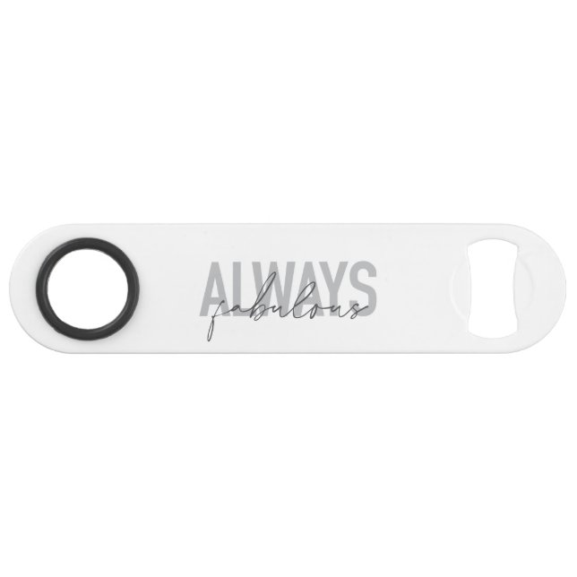 Moderne, simple, typographie tendance Toujours Fab (Devant (Horizontal))