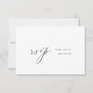 Moderne simple w Repas RSVP