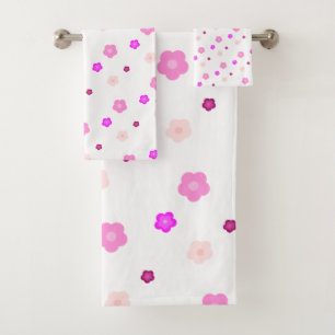Moderne Spring aqua dégradé de la flore violette m