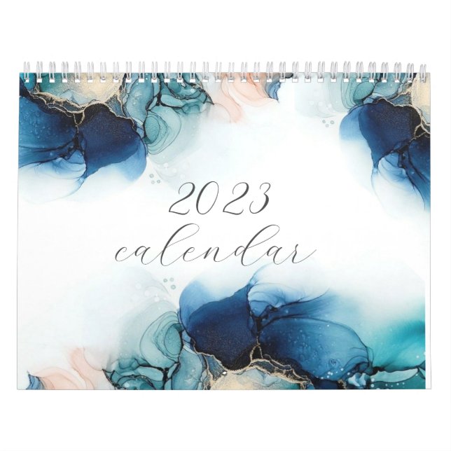Moderne tendance chic élégant calendrier 2023 (Protection)