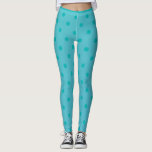 Moderne tendance Pastel Blue Polka Dot Leggings<br><div class="desc">Les Leggings à la Pointe Bleue Pastel Moderne font partie de notre collection Printemps 2022 de leggings,  conçue pour inspirer et invoquer la nature pour créer une piste d'atterrissage étonnante à la recherche de n'importe quel budget.</div>