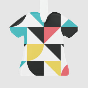Moderne, urbain, coloré, amusant motif géométrique