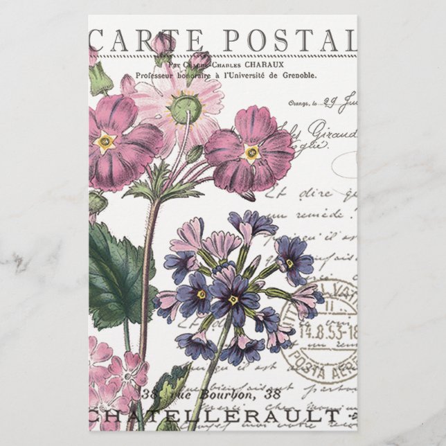 moderne vintage floral (Devant)