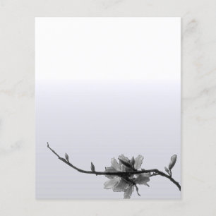 Moderne Zen Spring/ Black&White Floral Business