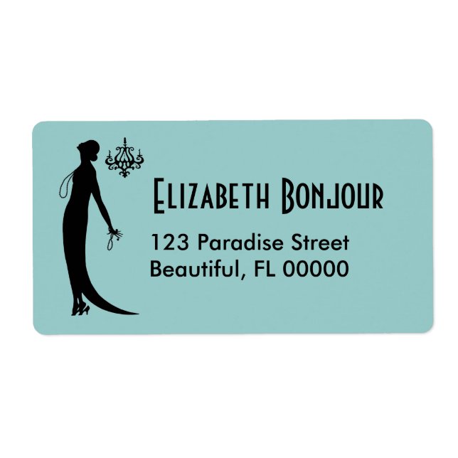 Modes Moi ~ 8 Étiquettes de adresse / 2" x 3 3/4" (Devant)